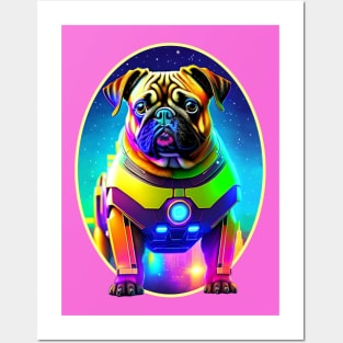 Robo-Pug Posters and Art